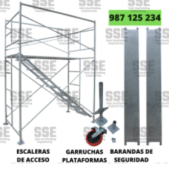 ANDAMIOS ACROW CERTIFICADO UNI